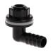 Rtengtunn Plastic Tank Connector Waterproof Water Drainage Joints Aquarium Accessories Pipe Replacement Parts for Fish Pets