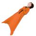 ZYUBOESO Sensory Body Sock for Kids Full Body Wrap Stretchy Body Sox Easy to Wash Breathable to Relieve Stress for Children with Autism Anxiety (Color : Orange Size : S/Small) S/Small Orange