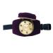 Milisten Portable Burner 1 Set Metal Bracket Metal Stand Moxibustion Box Portable Moxa Box Metal Brackets Single Box With Purple Cover