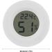 Reptile Temperature and Humidity Monitor LCD Round White Plastic Digital Thermometer Hygrometer for Small Pet Lizard Spider Tortoise Terrarium Tank - Buy Online on GoSupps.com