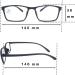 MCOORN 2 Pack Reading Glasses - Flexible Lightweight Blue Light Filter Anti-Reflective Includes Black & Blue Frames - Perfect for Eye Comfort - Buy Online on GoSupps.com