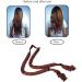Heatless Curlers Headband Hair Curler Soft Heatless Hair Curlers Button Hair Rollers for Bathroom and Hotel - Buy Online on GoSupps.com