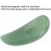 Mini Makeup Mask Spatula Curved Cosmetic Spatula Scoop Mini Gua Sha Jadestone Curved Makeup Eye Cream Cosmetic Spatula (Green) - Buy Online on GoSupps.com