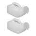 Male Urinal Bottle Male Urinal Long Neck Incontinence Pee Bottle Clear Plastic 1200 Ml