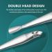 Jaw Sharp With Pusher Remover Tools Multifunctional Double Head Cuticle Trimmer - Buy Online on GoSupps.com