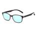 Iynwbjts double -sided color blind glasses transparent traffic lights myopia color blindness and weak glasses for men and women 1 external black and internal red
