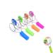 4 pieces of retro bright roundabout LED circle magnetic gyro wheel bright LED magnetic girge LED gyroscope gyroscope toy bright spinning gyro for party random color