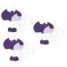 Gatuida 12 Pairs Half Size Pad Foot Pads Comfort Heels Non-Slip Forefoot Pad Anti Slip Shoe Insoles Nonslip Forefoot Pads Foot Cushion Pads High Heel Women's Shoes Gel Miss