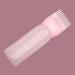AOVNA 2 Pack Hair Dye Brush Bottle Pink and White Hair Dyeing Bottle Applicator Brush Squeeze Hair Color Oiling Bottles Root Comb Applicator Bottle - Buy Online on GoSupps.com
