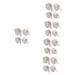 TOVINANNA 20 Rolls Roll Double Eyelid Sticker Eye Lift Tape Eye Decoration Eye Lift Strips Decorative Tape Mesh Tape Invisible Tape Round Invisible Breathable Adhesive Material Reel