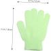 HAPINARY Exfoliate Glove Pair Exfoliating Bath Gloves Nylon Shower Gloves Body Scrub Exfoliator Bath Towel Take a Bath Exfoliating Mitts medium Green - Buy Online on GoSupps.com