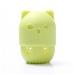 Makeup Sponge Makeup sponge holders Cosmetic Sponge puff Storage Box Portable travel washable Environmentally Silicone Makeup tool accessories Makeup Sponge Holder(Green)