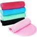 URAQT 5 Pack Face Cloths Make Up Remover Microfibre Face Wipes for Reusable Makeup Remover Cloth Washable Ultra Soft Facial Cleansing Wipe Cloths (Blue/Rose/Red Black/Pink/Green) 5pcs-multi-colored - Buy Online on GoSupps.com