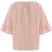 Cute Ruffle Sleeve Babydoll Top for Women - Casual Summer Tunic in Pink - Buy Online on GoSupps.com
