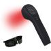 Red Light Therapy Device for Pain Relief Joint and Muscle Pain Reliever Infrared Light with 650nm and 808nm (2x808nm +12X650nm) (Black) - Buy Online on GoSupps.com