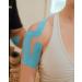 Spidertech Pre-Cut Cotton Kinesiology Tape for Left Shoulder Support - Pain Relief for Athletes & Sports Professionals (Black 4 Pack) | International Shipping - Buy Online on GoSupps.com