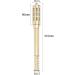 Moxa Stick - 28x4x4 Brass Moxa Roll for Moxibustion Therapy & Massage - International Shipping - Buy Online on GoSupps.com