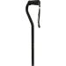 PCP Adjustable Standard Offset Handle Cane Bariatric Foam Grip Wrist Strap Black - Buy Online on GoSupps.com