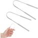 Buy Syrisora U-Shaped Stainless Steel Tongue Scraper | Bad Breath Removal & Oral Health Cleaner - International Shipping - Buy Online on GoSupps.com