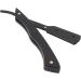 Luckdano Professional Manual Bartschneider Blade Holder - Stainless Steel Barber Blades with Straight Edge for Precision Grooming - Buy Online on GoSupps.com