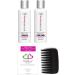 JASON Lace Front Toupee by Ellen Wille 5pc Bundle: Toupee 4oz Mara Ray Luxury Shampoo and Conditioner Wide Tooth Comb and 19 page Belle Of Hope Q and A Booklet (M56S) - Buy Online on GoSupps.com