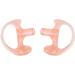Replacement Soft Silicone Earmold Pink Earpiece Good Stretching Two-Way Radio Ear Soft Insert Silicone Earplug for Most Coil Tube Audio Kits for Both Left and Right Ears(M) - Buy Online on GoSupps.com
