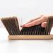Wooden Long Handle Bed Brush Wooden Handle Large Solid Wood Sweeping Bed Brush Desktop Cleaning Brush Bristle Carpet Brush Soft Brush S Small - Buy Online on GoSupps.com