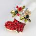 Pin Jewelry Gifts for Women Cute Inlaid Rhinestone Christmas Brooches for Women Creative Colorful Boots Snowman Pins Party Accessories Sweater Jewelry Brooches & Pins - Buy Online on GoSupps.com