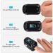 TECH14 Fingertip Pulse Oximeter Blood Oxygen Saturation Monitor Heart Rate Monitor and SpO2 Levels With OLED Screen CE Approved ISO13485 FDA (Black) - Buy Online on GoSupps.com