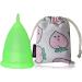 Super Soft Menstrual Cup | Sensitive Medical Silicone | Reusable Women's Hygiene Product (S Green) - Eco-Friendly & Comfortable - Buy Online on GoSupps.com