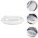 Alipis 2 Pcs Steamer Microwave Steamed Plate Food Containers with Lids Dumpling Kitchen Sundries Microwave Steaming Dish Container with Lid Food Grade Pp Steamed Fish Pot With Cover White Whitex2pcs 32.7x18.6cmx2pcs - Buy Online on GoSupps.com