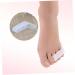 5 Pair Silicone Bunion Spacer Separators for Men and Women - White Toe Stretchers for Bunions Gasket Thumb - Healeved Stretcher - Buy Online on GoSupps.com
