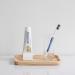 LONGFITE Toothpaste Squeezer Set of 2 Rolling Tube Toothpaste Holder Stand Bathroom Organizer (White) - Buy Online on GoSupps.com