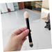 Mikinona Double-ended Makeup Brush Plastic Miss Non Latex Liquid Foundation Brush - Buy Online on GoSupps.com