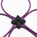Dewedrt Pilates Reformer Resistance Band Kit Home Fitness Equipment for Total Body Workout - Helps Target Muscles Tone(Purple) - Buy Online on GoSupps.com