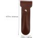 Beavorty 3-in-1 Razor Holster & Travel Case for Men - PU Leather Storage Box for Facial Shaver - Buy Online on GoSupps.com