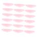 HONMEET 20 Pairs Eyelash Silicone Patch Eyelash Kit Eyelash Perm Pads Eyelash Lift Lash Shield Cover Lash Lift Curlers Lash Lift Tool Beauty Salon Eyelash Tools Makeup Kits 4.5x1.4cm