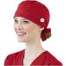 Adjustable Mifelio Scrub Cap - Red | Cotton Sweatband for Women & Men - Buy Online on GoSupps.com