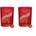 Lindt - Cornet LINDOR - Chocolat au Lait - C ur Fondant 200g (Lot de 2) Lait 200g (Lot de 2)