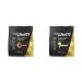 Pro JYM Protein Powder Blend with Whey Casein Milk & Egg Isolates - Rocky Road & Tahitian Vanilla Bean Flavors 4.3lb & 45 Servings