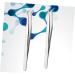 Frcolor 2pcs Curved Lipped Eyelash Extension Tweezers - Professional Angled Lash Curlers & Salon Accessories for Perfect Fake Eyelashes - Buy Online on GoSupps.com