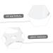 Mikikit Egg Holder Storage 3pcs Egg Storage Box Fridge Eggs Refrigerator Clear Shelves Kitchen Egg Holder Place Plate Household - Buy Online on GoSupps.com