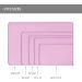 Reopet Silicone Feed Mats for Pets - Waterproof Dog & Cat Space Mats with Elevated Edges - Barbell Mats - 60 x 40 cm (1-Pack) - Plum Color - Buy Online on GoSupps.com