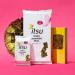 Itsu Sweet Chilli Prawn Crackers + Itsu Peking Duck Prawn Crackers + Itsu Sea Salt Flavour Seaweed Thins + Itsu Milk chocolate Rice Cakes - Buy Online on GoSupps.com