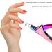 Rainbow Acrylic False Nail Clippers | Professional Nail Tip Cutter for Salon & Home Manicure - Buy Online on GoSupps.com
