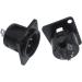 XLR Metal Socket YS145 YS146 Male Female 3 Pin Microphone Connection - Black Female (YS145BG YS146BG) - Buy Internationally - Buy Online on GoSupps.com