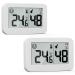 Doomay 2-pack Mini Hygrometer Indoor Thermometer Humidity Gauge with air humidity knife Digital temperature monitor for greenhouse baby room basement reptiles incubator closet