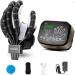 Robot Rehabilitation Gloves Hemiplegia Stroke Hand Physical Equipment with USB Chargeable and Hand Grip Squeeze Ball M-Left Hand