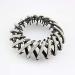 Losuya Bridal Hair Pins Bird Nest Rhinestone Expanding Tail Hair Bun Holder Hair Accessories for Wedding Bridal Decoration (Silver) - Buy Online on GoSupps.com