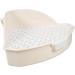 Yardwe 3pcs Rabbit Triangle Toilet Indoor Pet Potty for Dogs Plastic Pet Potty White Abs 25.00X19.00X10.00CMx3pcs Whitex3pcs - Buy Online on GoSupps.com